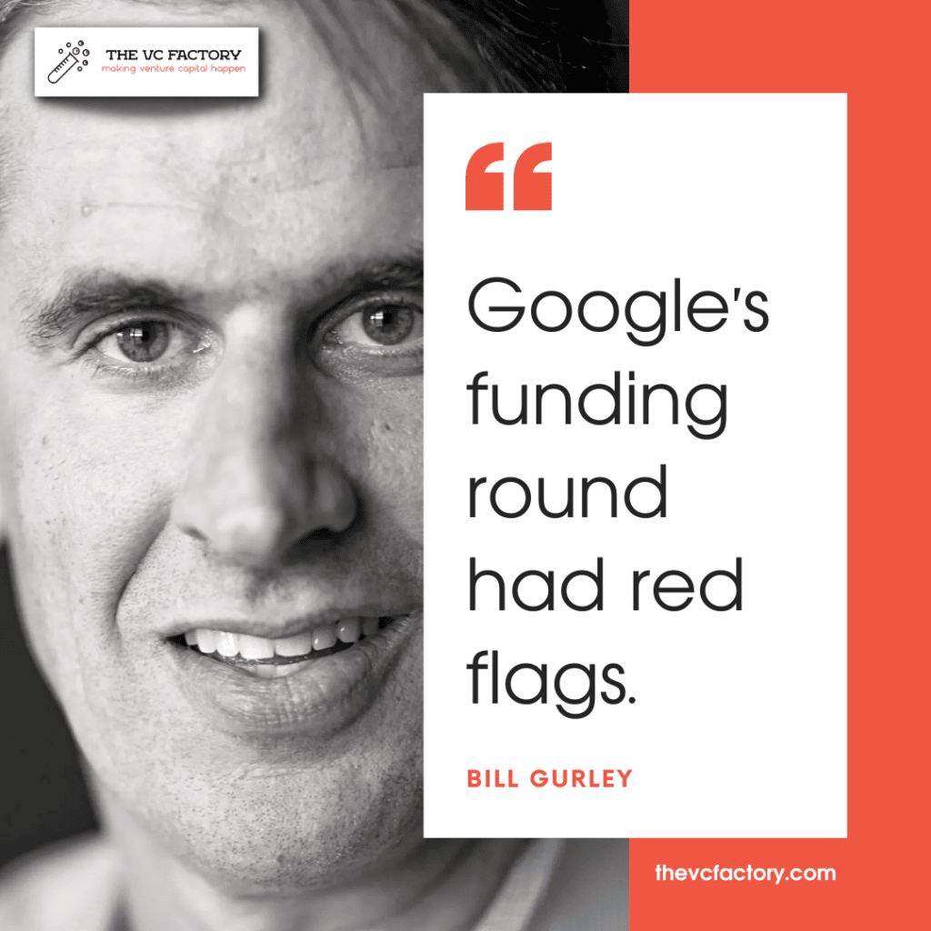 Read more about Guy Kawaski control with this article : “Google’s funding round had red flags.” – Bill Gurley